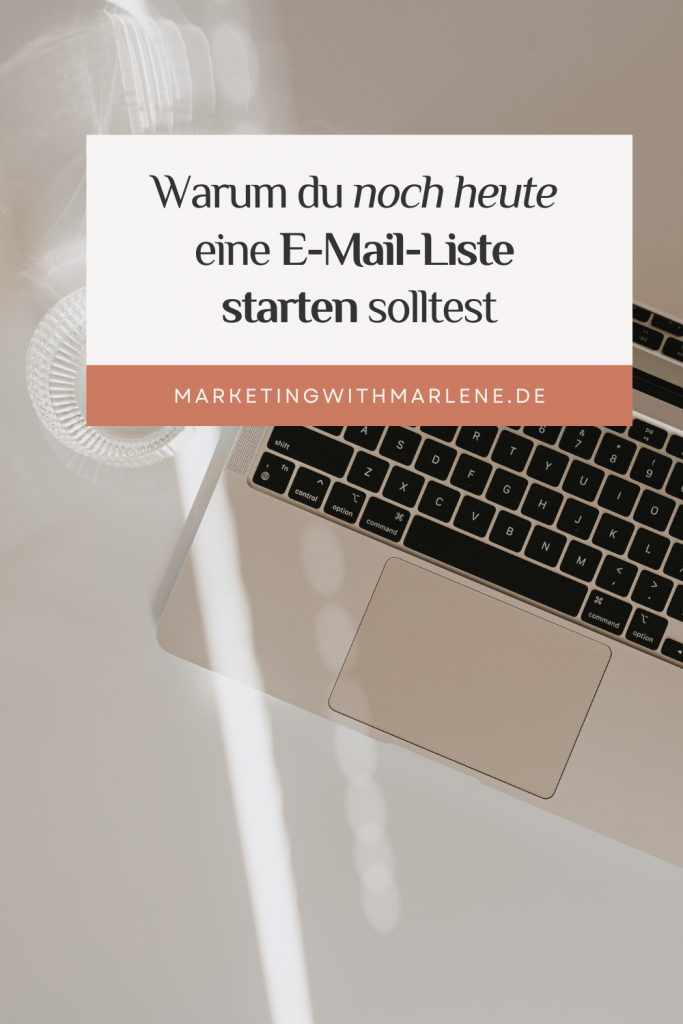 EMail Liste starten