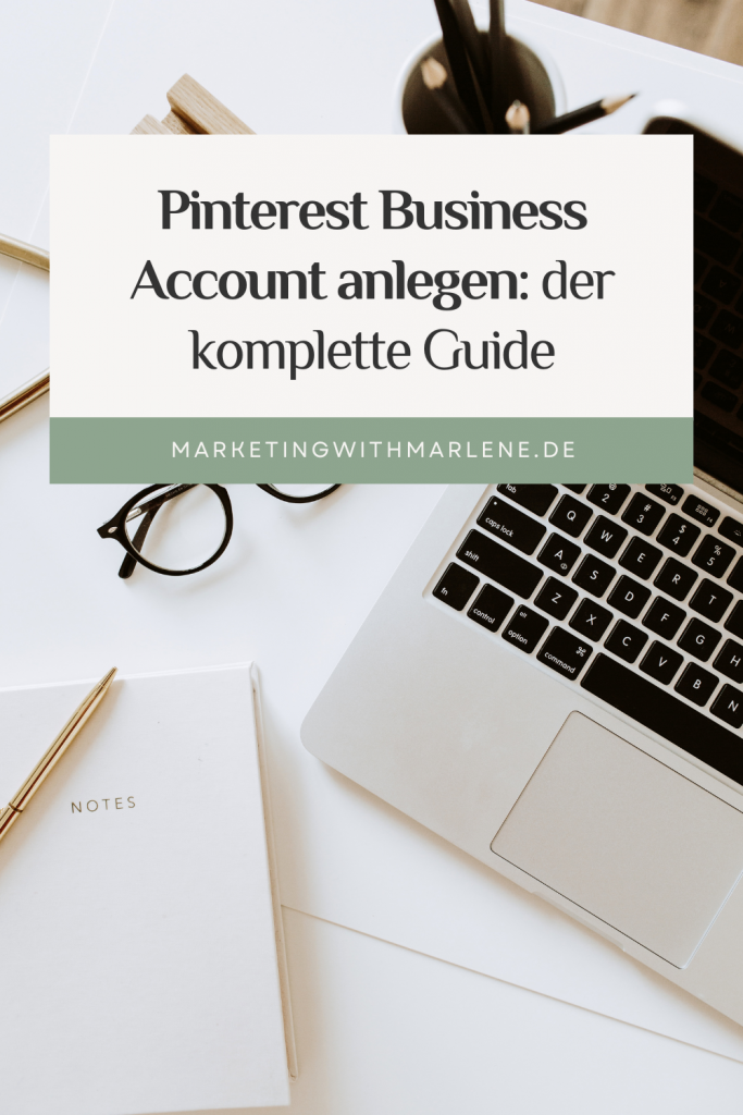 Pinterest Business Account anlegen