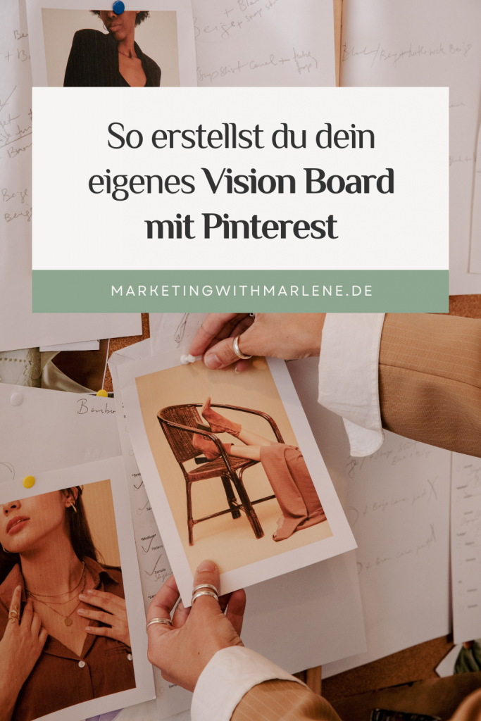 Vision Board mit Pinterest