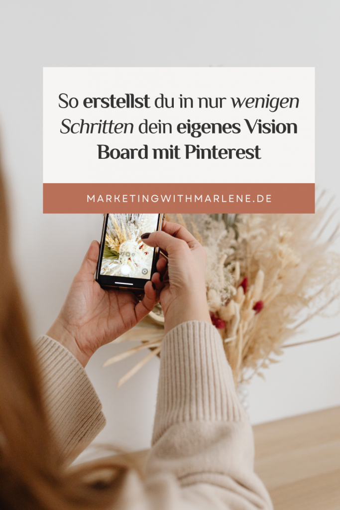 Vision Board mit Pinterest erstellen