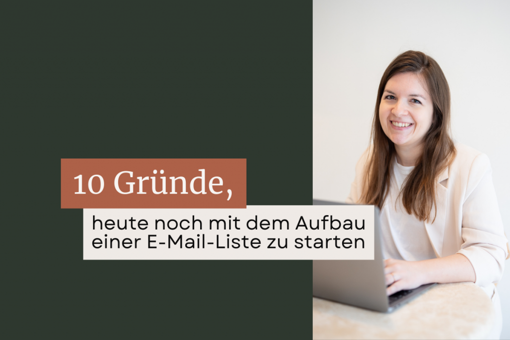 gründe emailliste aufbauen