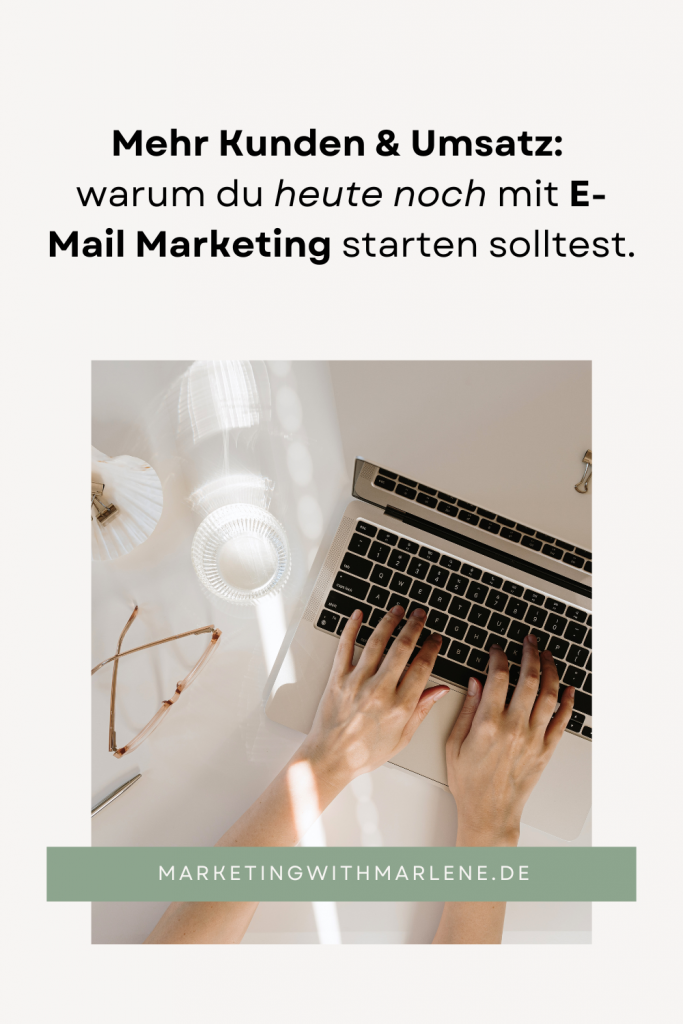 mit EMail Marketing starten