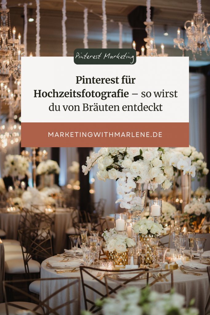 Pinterest für Hochzeitsfotografie