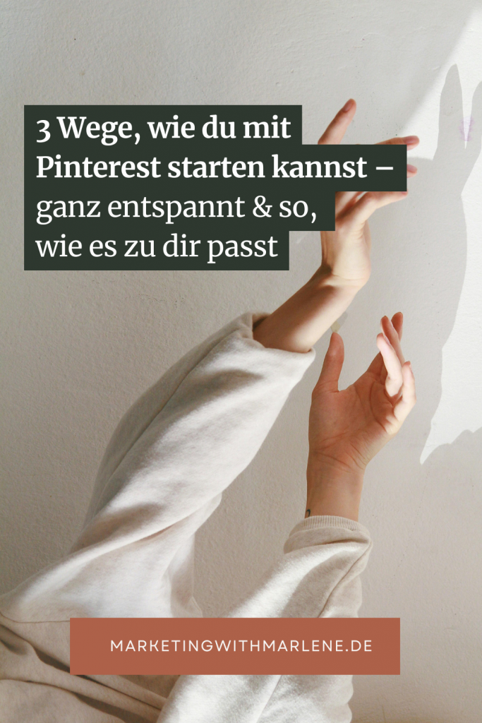 mit Pinterest starten